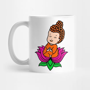 Flower Budha Mug